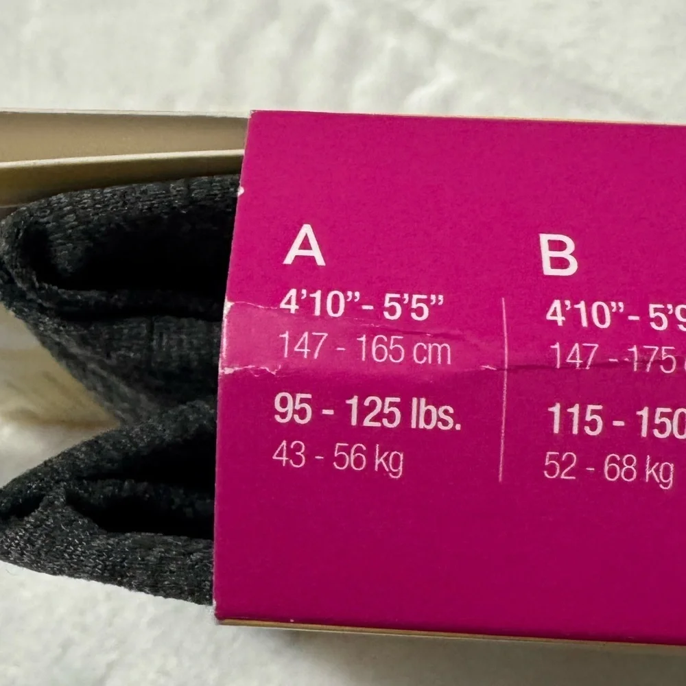 Spanx Star Power Heathered Gray Shaping Tights Size A